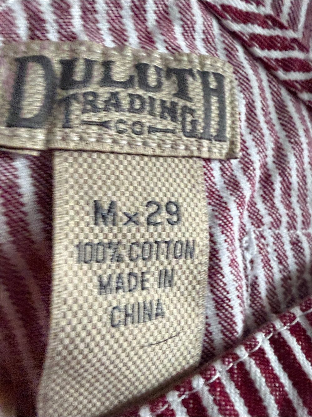 Duluth Trading Co. Pink & White Striped Women's Bib Overalls Jumpsuit - Picture 2 of 4